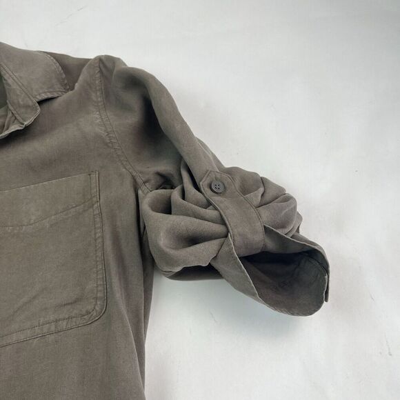 Cloth & Stone Amelia Utility Jumpsuit M Olive Boho utility army - Picture 16 of 16